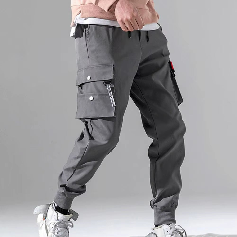 2024 New Sweatpants Men Camouflage Elasticity Military Cargo Pants Casual Multi Pockets Training Trousers Overalls Men'S Clothes